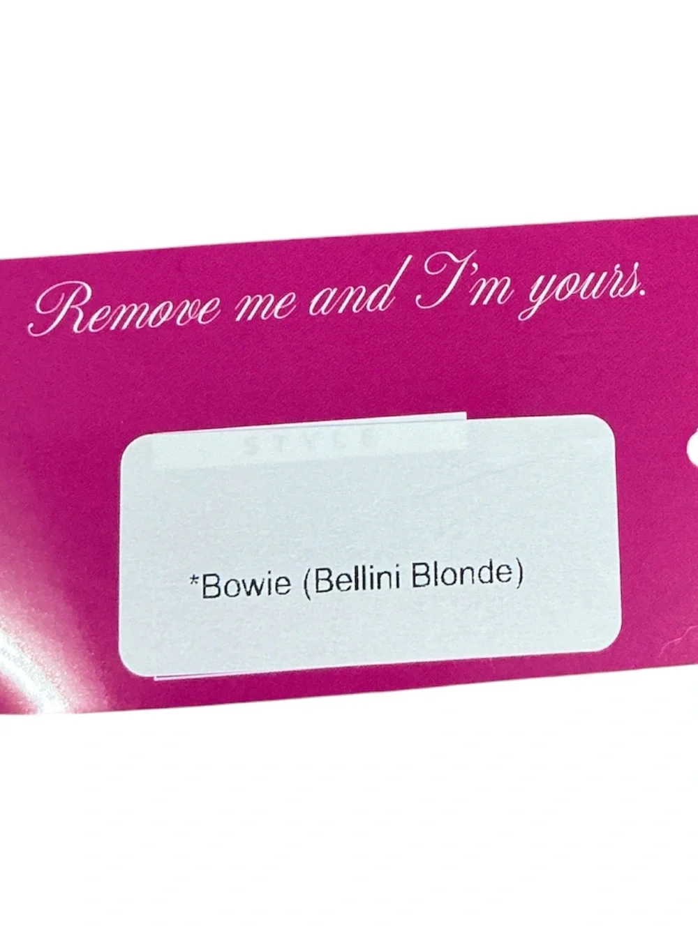 NWT Bowie Bellini Blonde Wig - CSC